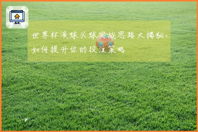 世界杯滚球买球实战思路大揭秘，如何提升你的投注策略